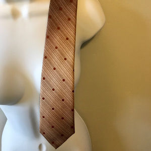 Lilly Dache Vintage Tie Earth Tones